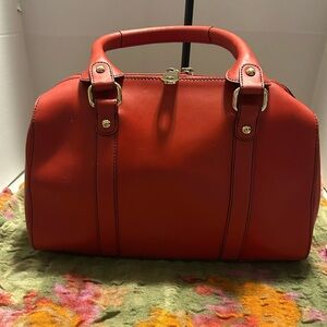 Women's Barr & Barr Red Structured Bag